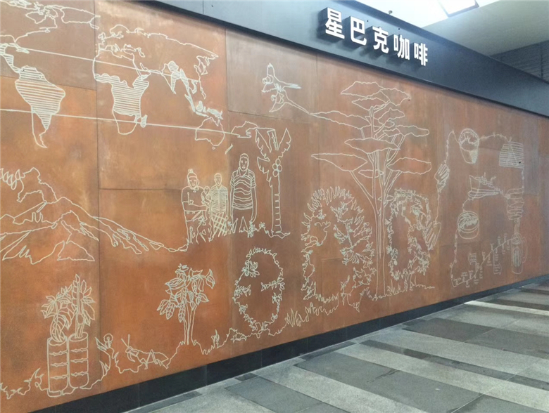 大连耐候钢幕墙